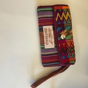 Woman Hand wallet mother En Guatemala never used